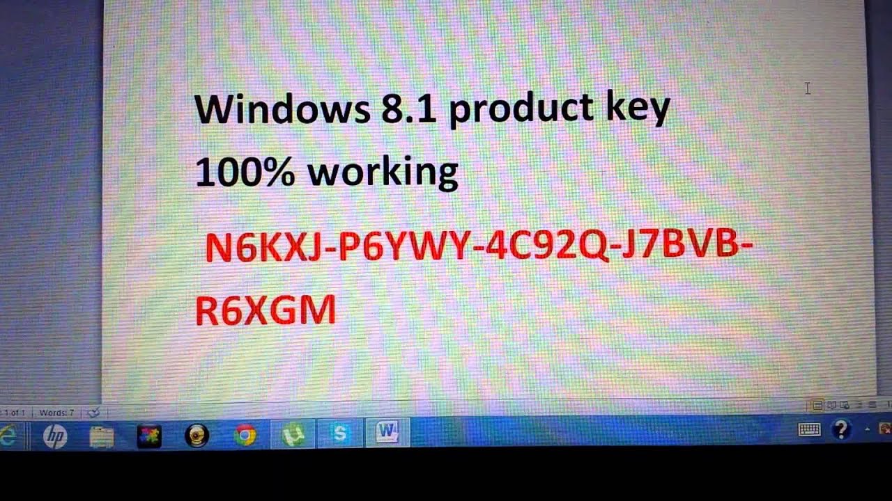 windows 8 activation product key
